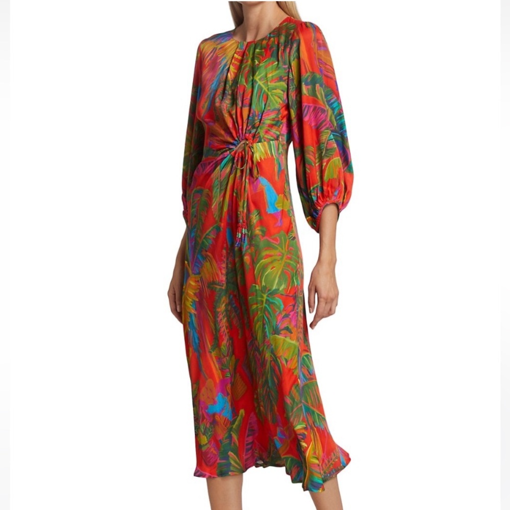 Farm Rio Midi Dress - Picture 4 of 5